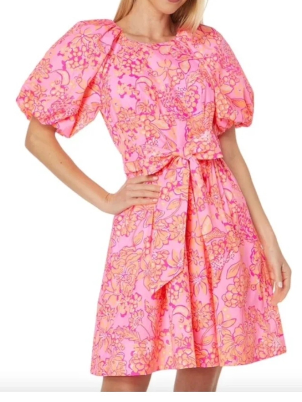 NWT Lilly Pulitzer Knoxlie Dress Baby Days Bloom Size 00